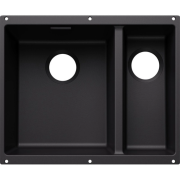 Мийка для кухні прямокутна Blanco SUBLINE 340/160-U SILGRANIT PuraDur чорний 527818