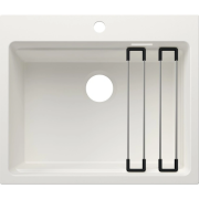 Мойка для кухни прямоугольная Blanco ETAGON 6 SILGRANIT PuraDur белый 527751