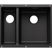 Мойка для кухни прямоугольная Blanco SUBLINE 340/160-U SILGRANIT PuraDur антрацит 527813