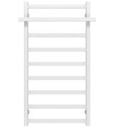 Сушка для рушників водяна Deffi Nicolе П9 500х1000 нижнє підключення білий A.NI.100.50.9.W.A