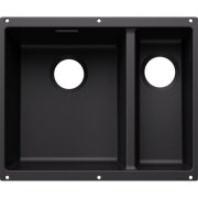 Мойка для кухни прямоугольная Blanco SUBLINE 340/160-U SILGRANIT PuraDur чёрный 527818
