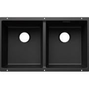 Мийка для кухні прямокутна Blanco SUBLINE 350/350-U SILGRANIT PuraDur антрацит 527829