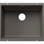 Мийка для кухні прямокутна Blanco SUBLINE 500-U SILGRANIT PuraDur вулканічний сірий 527795
