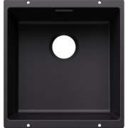 Мойка для кухни прямоугольная Blanco SUBLINE 400-U SILGRANIT PuraDur чёрный 527786