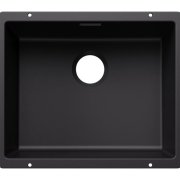 Мойка для кухни прямоугольная Blanco SUBLINE 500-U SILGRANIT PuraDur чёрный 527794