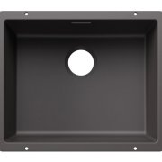Мийка для кухні прямокутна Blanco SUBLINE 500-U SILGRANIT PuraDur темна скала 527798