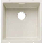 Мийка для кухні прямокутна Blanco SUBLINE 400-U SILGRANIT PuraDur ніжний білий 527788