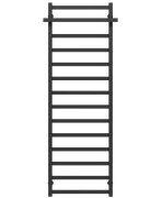 Сушка для рушників водяна Deffi Nicolе П14 500х1600 бічне ліве підключення чорний A.NI.160.50.14.B.B