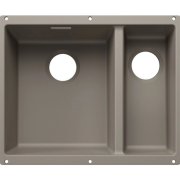 Мойка для кухни прямоугольная Blanco SUBLINE 340/160-U SILGRANIT PuraDur серый беж 527825