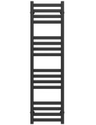 Сушка для рушників водяна Deffi Magnus П16 200х1200 бічне праве підключення чорний A.MA.120.20.16.B.C