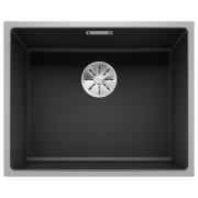Мойка для кухни прямоугольная Blanco SUBLINE 500-IF SteelFrame SILGRANIT PuraDur черный 525997