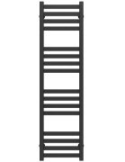 Полотенцесушитель водяной Deffi Magnus П16 200х1200 боковое правое подключение черный A.MA.120.20.16.B.C