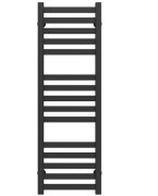 Полотенцесушитель водяной Deffi Magnus П15 300х1000 боковое правое подключение черный A.MA.100.30.15.B.C