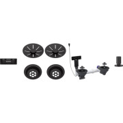 Відвідна арматура Blanco InFino® для двох чаш нержавіюча сталь чорний матовий 207442