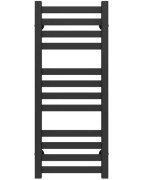 Сушка для рушників водяна Deffi Magnus П12 300х800 нижнє підключення чорний A.MA.80.30.12.B.A