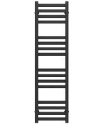 Сушка для рушників водяна Deffi Magnus П16 300х1200 бічне праве підключення чорний A.MA.120.30.16.B.C