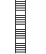 Сушка для рушників водяна Deffi Magnus П20 300х1600 бічне праве підключення чорний A.MA.160.30.20.B.C