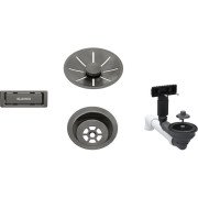 Відвідна арматура Blanco InFino® сталь нержавіюча сатинова темна сталь 207424