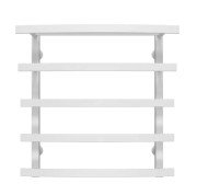 Сушка для рушників водяна Deffi Lotos П5 400х600 бічне праве підключення білий A.LO.60.40.5.W.C