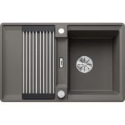 Мойка для кухни Blanco ADIRA 45 S-F SILGRANIT вулканический серый 527596