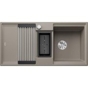 Мойка для кухни прямоугольная Blanco ADIRA 6 S SILGRANIT серый беж 527607