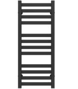 Сушка для рушників водяна Deffi Magnus П12 400х800 бічне праве підключення чорний A.MA.80.40.12.B.C