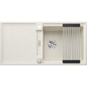Мойка для кухни прямоугольная Blanco ADIRA XL 6 S SILGRANIT нежный белый 527622