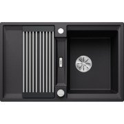 Мийка для кухні прямокутна Blanco ADIRA 45 S SILGRANIT чорний 527585