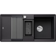 Мойка для кухни Blanco ADIRA 6 S-F SILGRANIT чёрный 527609