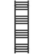 Сушка для рушників водяна Deffi Magnus П16 400х1200 бічне праве підключення чорний A.MA.120.40.16.B.C