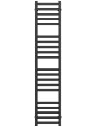 Сушка для рушників водяна Deffi Magnus П20 400х1600 бічне праве підключення чорний A.MA.160.40.20.B.C