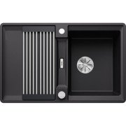 Мойка для кухни Blanco ADIRA 45 S-F SILGRANIT чёрный 527593