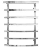 Сушка для рушників водяна Deffi Lotos П7 400х800 бічне праве підключення хром A.LO.80.40.7.C.C