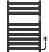 Электрический полотенцесушитель Deffi Victoria П9 500х800 правое подключение JD04 черный A.VI.80.50.9.E.B.R.2