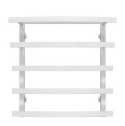 Сушка для рушників водяна Deffi Lotos П5 500х600 бічне праве підключення білий A.LO.60.50.5.W.C