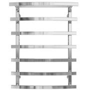 Сушка для рушників водяна Deffi Lotos П7 500х800 бічне ліве підключення хром A.LO.80.50.7.C.B