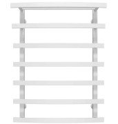 Сушка для рушників водяна Deffi Lotos П7 500х800 бічне праве підключення білий A.LO.80.50.7.W.C