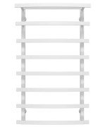 Сушка для рушників водяна Deffi Lotos П8 500х1000 бічне праве підключення білий A.LO.100.50.8.W.C