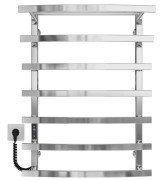 Електрична сушарка для рушників Deffi Lotos П7 400х800 ліве підключення JD04 хром A.LO.80.40.7.E.C.L.2