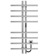 Електрична сушарка для рушників Deffi Gray П8 60х1000 праве підключення JD03 хром A.GY.100.6.8.E.C.R.1