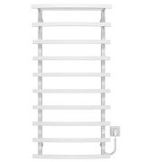 Электрический полотенцесушитель Deffi Lotos П10 400х1200 правое подключение WD04 белый A.LO.120.40.10.E.W.R.4