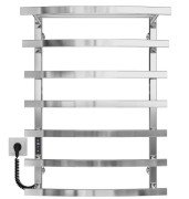 Електрична сушарка для рушників Deffi Lotos П7 500х800 ліве підключення JD04 хром A.LO.80.50.7.E.C.L.2