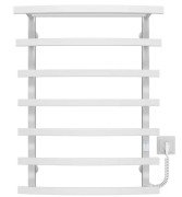 Електрична сушарка для рушників Deffi Lotos П7 500х800 праве підключення WD04 білий A.LO.80.50.7.E.W.R.4