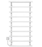 Електрична сушарка для рушників Deffi Lotos П10 500х1200 ліве підключення WD04 білий A.LO.120.50.10.E.W.L.4