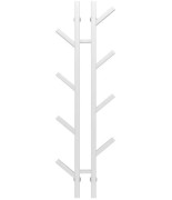 Сушка для рушників водяна Deffi Sakura П8 100х1200 нижнє підключення білий A.SR.120.10.8.W.A