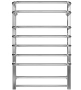 Полотенцесушитель водяной Deffi Lux П9 400х800 боковое правое подключение хром A.LU.80.40.9.C.C