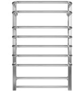 Сушка для рушників водяна Deffi Lux П9 400х800 бічне праве підключення хром A.LU.80.40.9.C.C