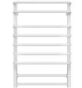 Сушка для рушників водяна Deffi Lux П9 400х800 бічне праве підключення білий A.LU.80.40.9.W.C