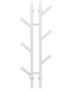 Сушка для рушників водяна Deffi Sakura П6 100х1000 нижнє підключення білий A.SR.100.10.6.W.A