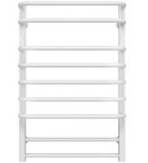 Сушка для рушників водяна Deffi Lux П9 500х800 бічне ліве підключення білий A.LU.80.50.9.W.B